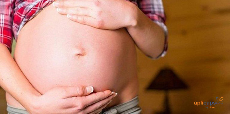 mẹ bầu 36 tuần có vùng bụng căng cứng