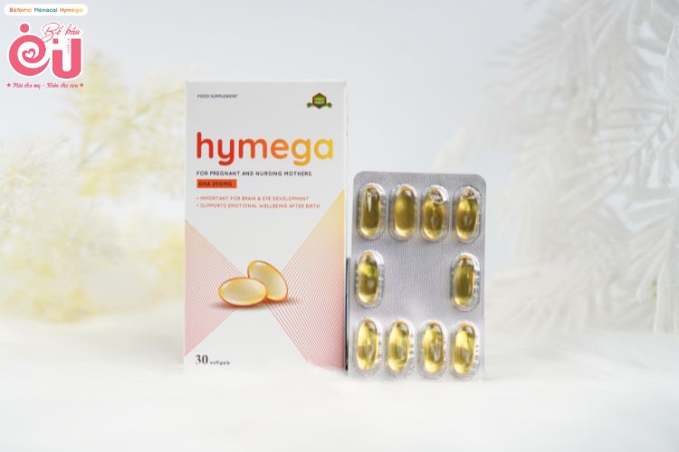 DHA EU tinh khiết Hymega với công nghệ chiết lạnh độc quyền chuẩn châu Âu