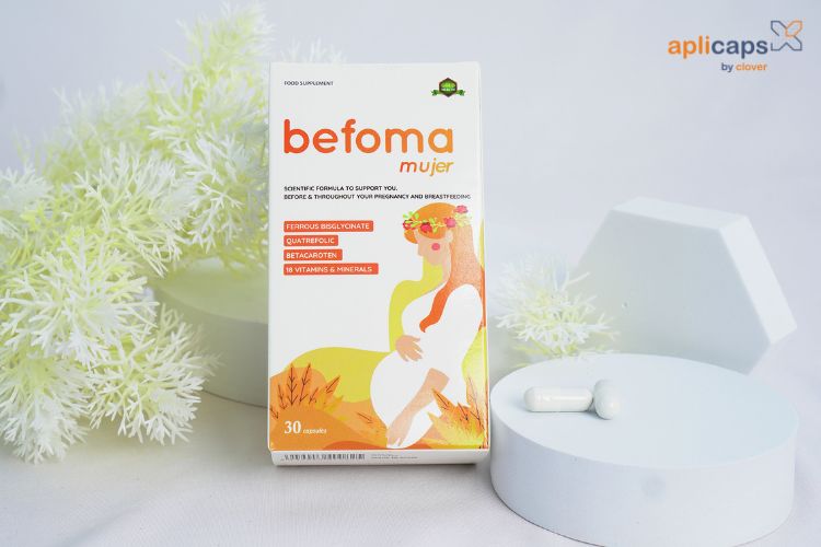 Befoma giúp bổ sung acid folic và sắt hữu cơ cho bà bầu