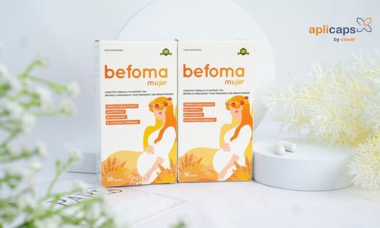 Befoma cung cấp đủ 1200 mg quatrefolic cho cơ thể.