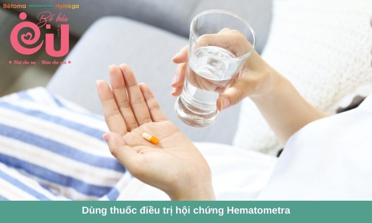 Uống thuốc đúng cách giúp khắc phục hội chứng Hematometra sau hút thai.