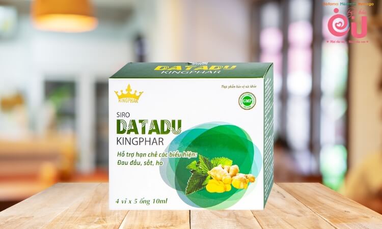 Siro Datadu Kingphar: Hỗ trợ giảm nhanh các triệu chứng đau đầu, sốt, ho