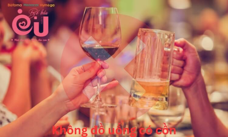 Bị phù chân không nên sử dụng đồ uống có cồn