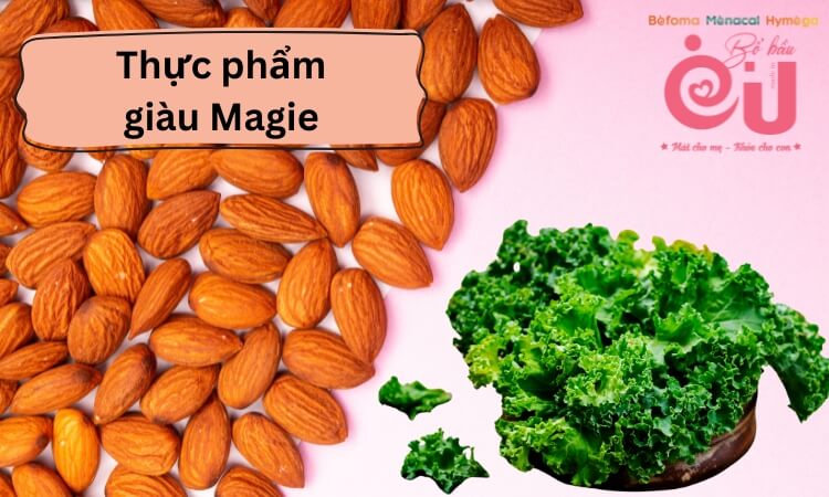 Một số thực phẩm giàu Magie