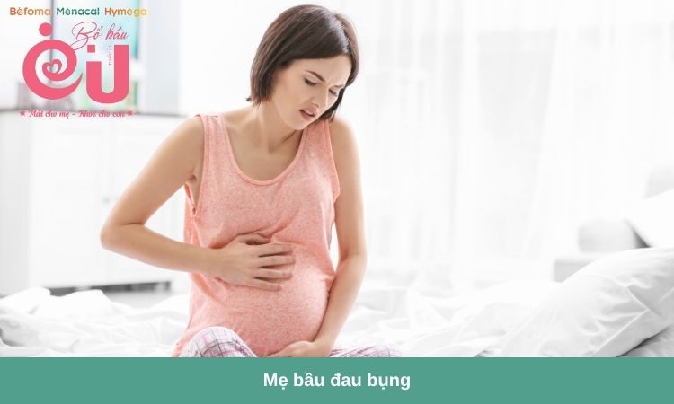 Đau bụng dữ dội là dấu hiệu nguy hiểm ở mẹ bầu