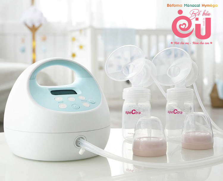 Máy hút sữa Spectra S1 Plus phổ biến, có lực hút êm
